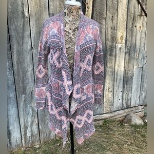 Lovely pattern, soft, light cardigan, M by Xhilaration